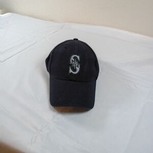 Vintage Seattle Mariners Hat – Twins Enterprise MLB Adjustable Navy “S” Compass